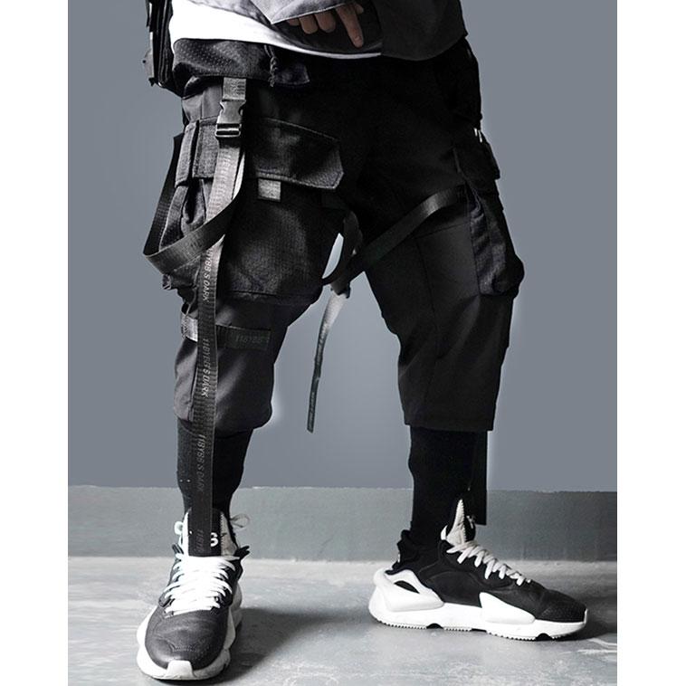 Muineobuka Men's Baggy Loose Cargo Pants Hip Hop Streetwear India | Ubuy